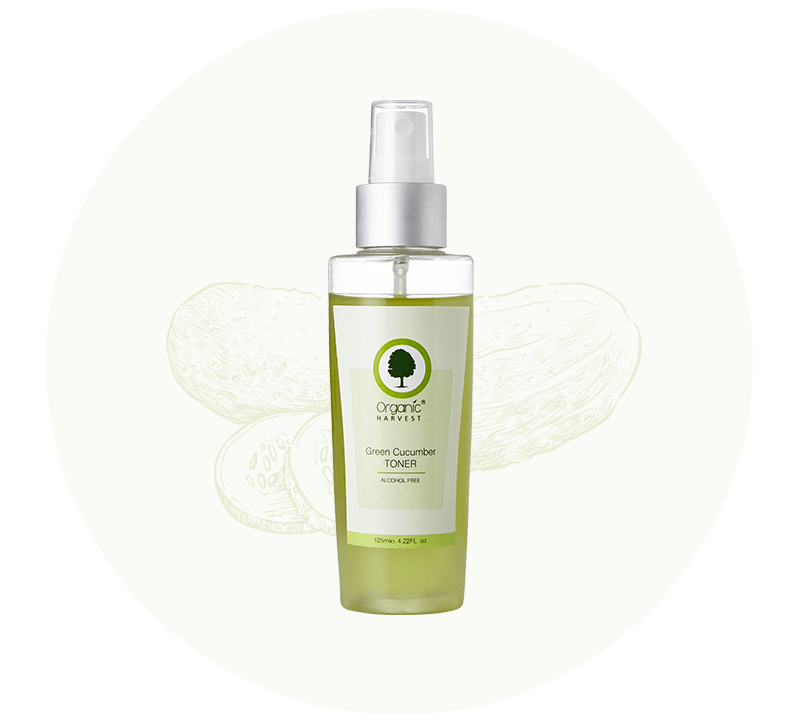 Green Cucumber Toner, Alcohol free 125ml