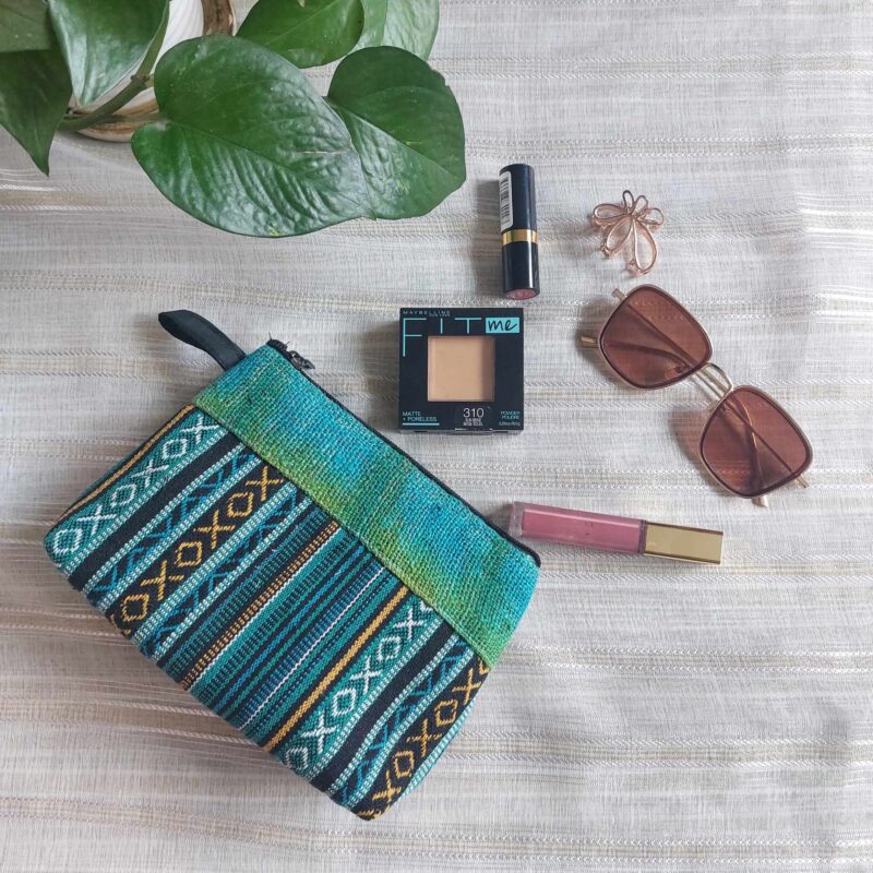 HandCrafted Makeup Pouch/Organizer