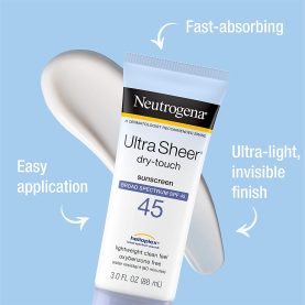 Neutrogena Ultra Sheer® Dry-Touch Sunscreen Broad Spectrum SPF 45 Ultra Sheer® Dry-Touch Sunscreen Broad Spectrum SPF 45